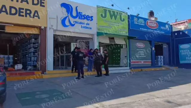 Policía activa protocolo de búsqueda tras ataque en zona comercial