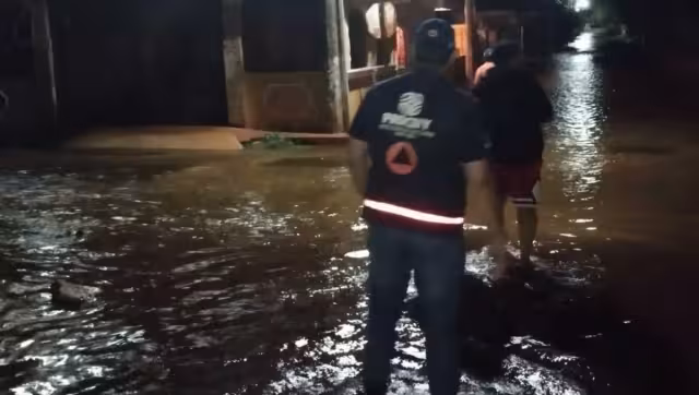 Pese a las inundaciones, no se registraron daños mayores