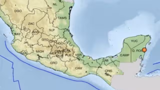 El sismo se percibió en la zona maya de Quintana Roo