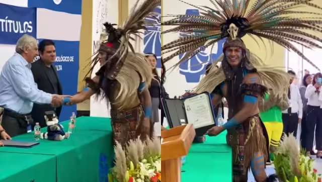 El joven se graduó como Ingeniero Bioquímico del Tecnológico Nacional de México