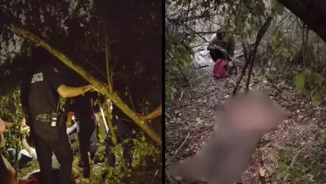 Un ciudadano alertó a las autoridades sobre la presencia de una persona adulta en un área de monte cercana