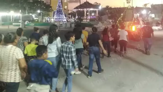 En Sabancuy inició el novenario en honor a la Virgen de Guadalupe el 3 de diciembre.