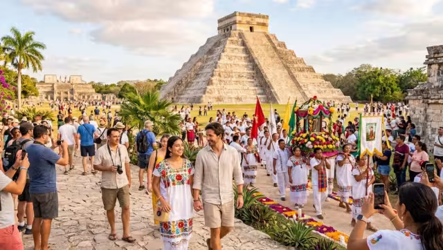 Yucatán recibe a miles de turistas en Semana Santa