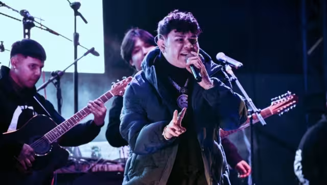 El cantante se molestó con su gente de audio. Foto: Especial