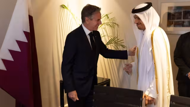 En Jordania, representantes de 6 países árabes le dijeronal secretario de Estado de EU, Antony Blinken, que es inaceptable justificar el actuar de Israel en la Franja de Gaza