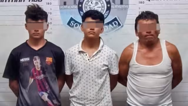 Uno de los detenidos es originario de Yucatán