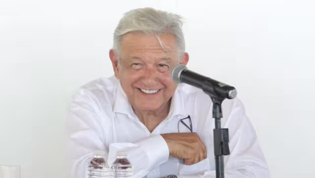 El presidente López Obrador está en Tabasco