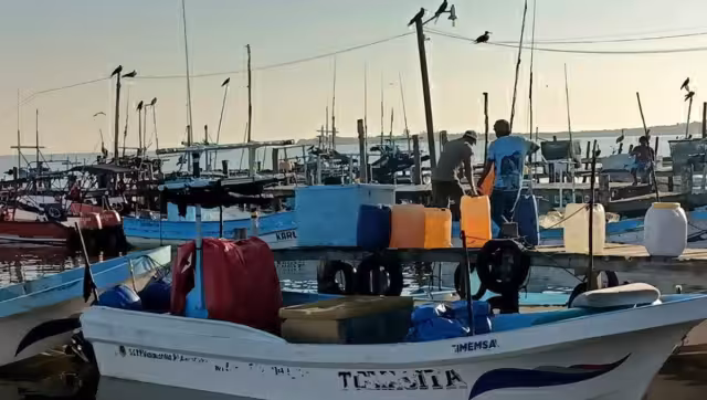 Ante las condiciones climáticas del pasado domingo, la Capitanía de Puerto suspendió el operativo de localización. 
