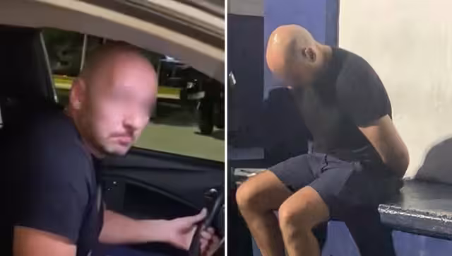 En un breve video compartido en redes sociales, se escucha a la mujer retando al hombre con palabras como "atrévete, hazlo de nuevo