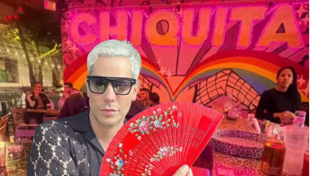 Visitó el bar "Chiquita". Foto: Especial