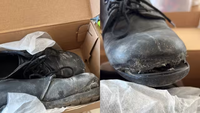 La maestra le regaló unos zapatos nuevos a su alumno de primaria en Torreón, Coahuila