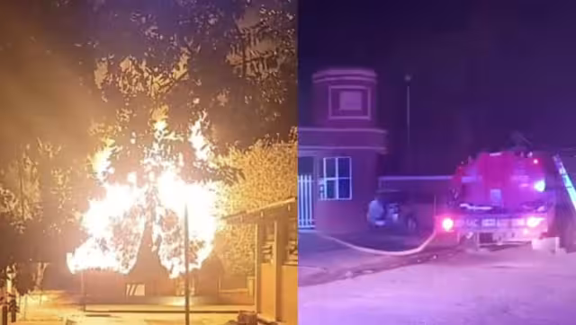 Este fue el incendio que consumó una palapa en José María Morelos