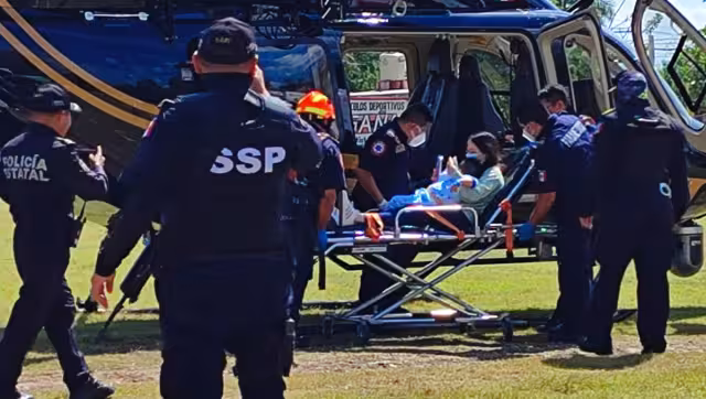 El campo fue delimitado con conos y elementos de la policía municipal y estatal para evitar el paso de personas