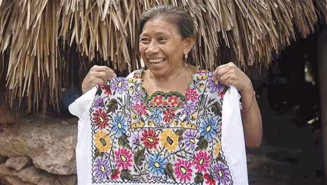 Las costureras adaptaron las técnicas que llegaron del viejo continente con las que utilizaban en esta región