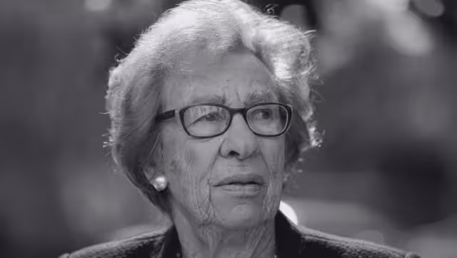Durante más de tres décadas, Eva Schloss dio conferencias en escuelas, universidades, cárceles y foros internacionales
