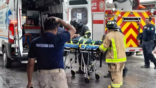 El trabajador no portaba el equipo de seguridad