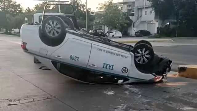 En un tramo donde el máximo permitido es de 40 km el operador de la unidad iba a más de 100 km por hora.