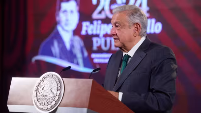 Andrés Manuel López Obrador encabeza este lunes 22 de abril, la conferencia mañanera desde Palacio Nacional