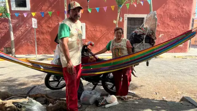 Como cada año, la pareja realizó su tradicional peregrinaje hacia la Basílica de Guadalupe