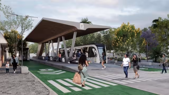 El Tren Ligero está proyectado para inaugurarse en el mes de septiembre del 2024