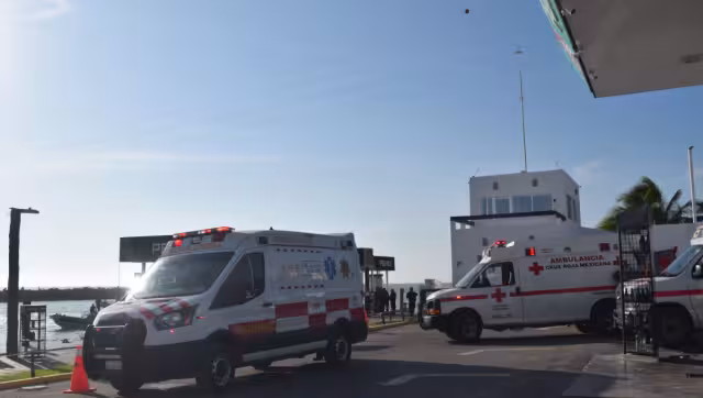 El hombre resultó con lesiones en la cara y en el brazo