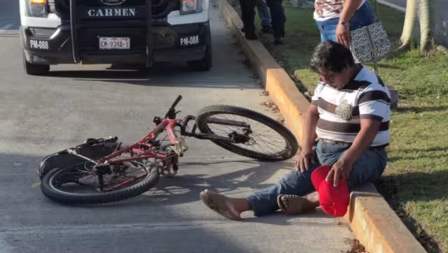 Mujer es detenida tras atropellar a ciclista y darse a la fuga en la colonia Insurgentes