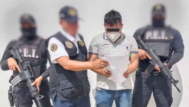 El hombre fue detenido por la SSP Yucatán