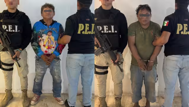 Los hombres quedarán a disposición de la FGE Yucatán