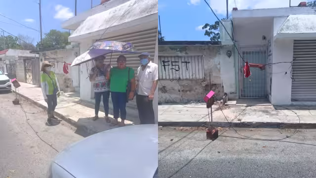 La calle conecta directamente con la zona de Xkalachén, donde mañana se realizará la tradicional Feria de la Chicharra