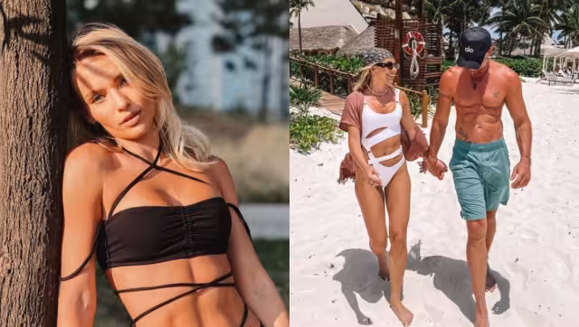 Gabriel Soto e Irina Baeva se encuentran en la Riviera Maya festejando el cumpleaños del actor