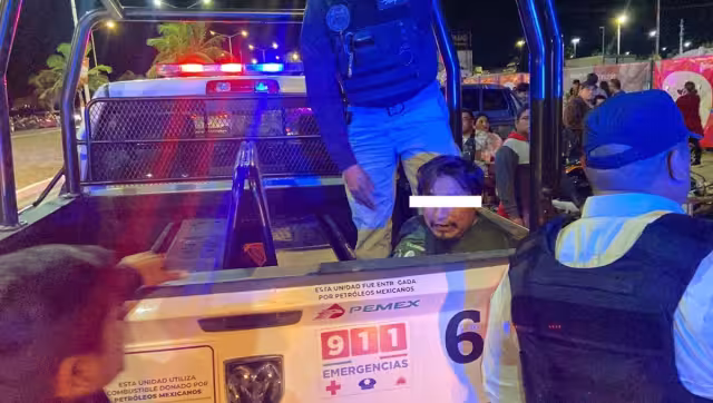 Un hombre fue detenido por las autoridades en el Foro Ah Kim Pech