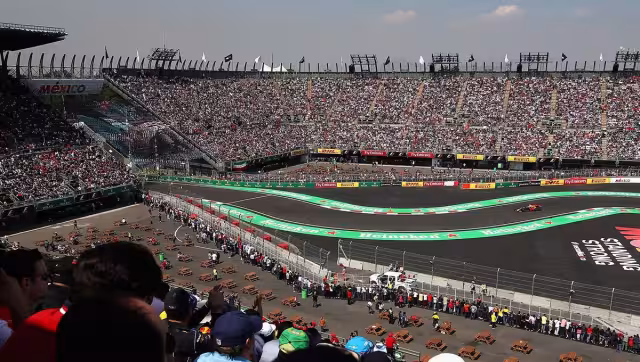 El itinerario del GP de México. Foto: Especial