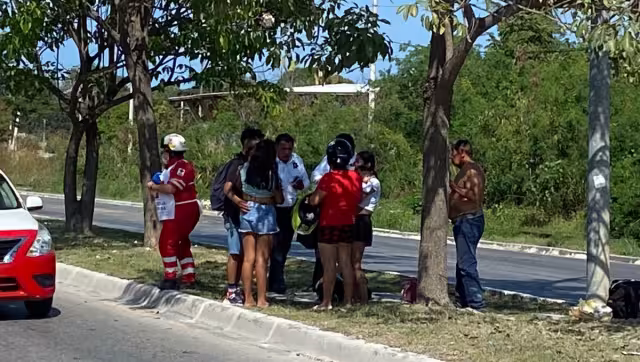 Los padres del bebé entraron en pánico al escuchar el llanto de su hijo