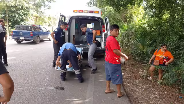 Los uniformados tomaron nota de este hecho y acordonaron el área para las investigaciones correspondientes