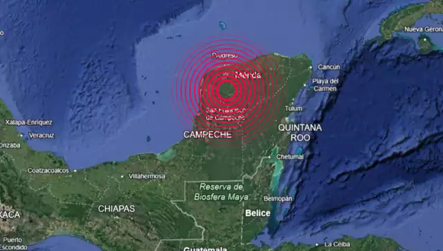 Saldo blanco en el norte de Campeche pese a sismo registrado en la Península