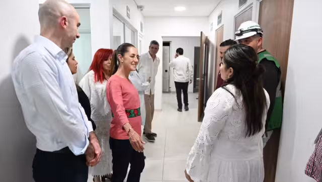 Claudia Sheinbaum supervisa en Ciudad del Carmen la inminente apertura del Hospital de Gineco Pediatría del IMSS