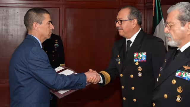 El Contralmirante José Ramón Rivera Parga asumió el cargo de Director General del Aeropuerto Internacional de la Ciudad de México