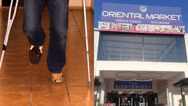 El hombre escapó junto a una mujer