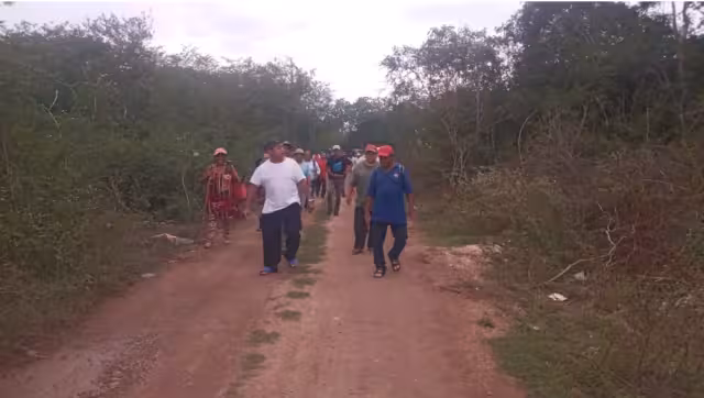 Los quejosos se enteraron de que los terrenos no eran para el Tren Maya