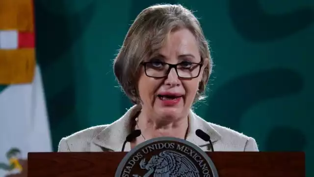 Laura Itzel Castillo, presidenta de la Mesa Directiva del Senado de la República