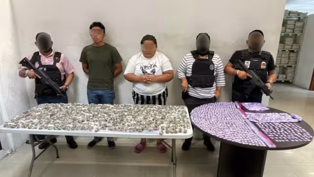 Tenían en su poder más de 2 mil dosis de estupefacientes