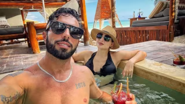 La pareja pasó unos días de vacaciones sin sus hijos. Foto: Especial