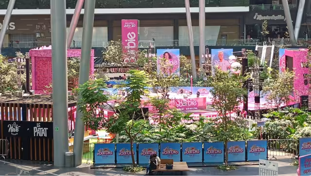 A los fanáticos no les importó causar daños por ver a los protagonistas de la película