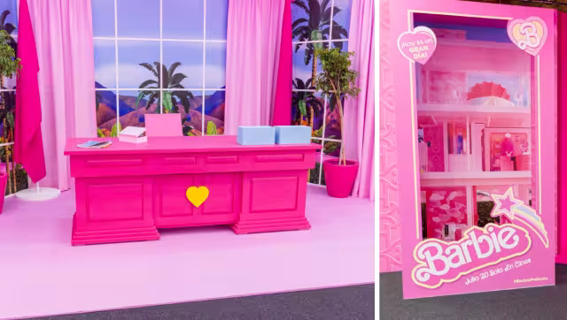 La entrada a la casa de Barbie es gratis