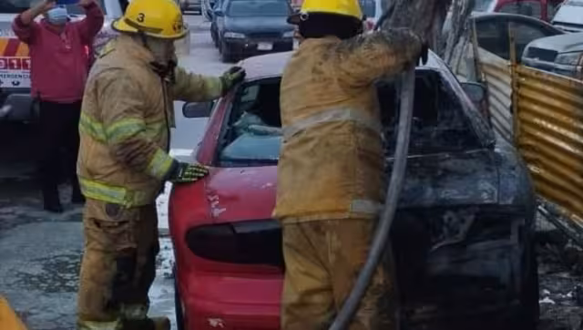 A los bomberos les llevó 17 mil litros de agua apaciguar las llamas