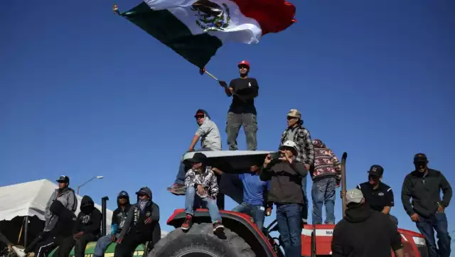Los bloqueos se realizaron en protesta por la nueva Ley de Aguas Nacionale