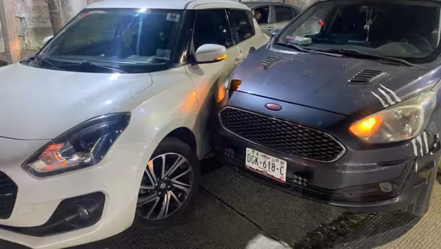 Colisión entre particulares en la colonia aviación.