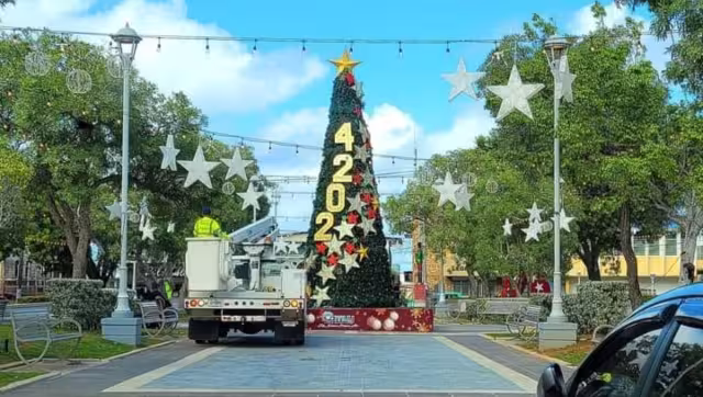 La decoración del '4202' fue en Camuy, Puerto Rico y no en Mérida, Yucatán