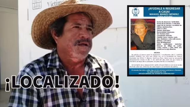 El hombre presenta golpes en el cuerpo, por lo que recibió atención médica