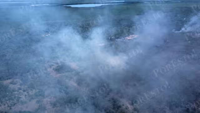 De acuerdo con los rescatistas el incendio ha logrado expandirse derivado de los vientos